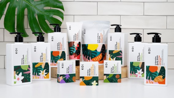 Hulsbosch launches Coles’ new skincare brand Koi, pushing its natural ingredient credentials