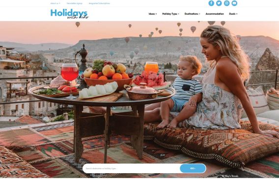 Signature Media’s Holidays with Kids launches new website