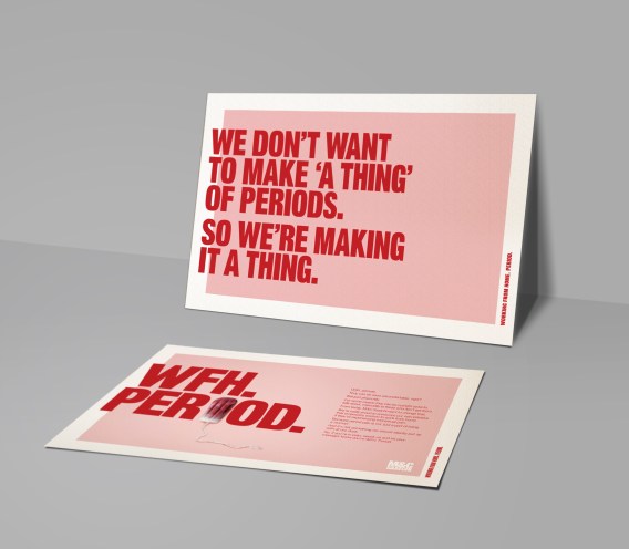 M&C Saatchi introduces flexible working policy for women, ‘WFH. Period.’