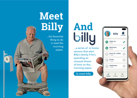‘Meet Billy’: Aged care tech solution launches campaign via Thinkerbell