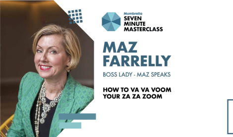 Seven Minute Masterclass: Maz Farrelly’s small screen tips for mastering your video calls