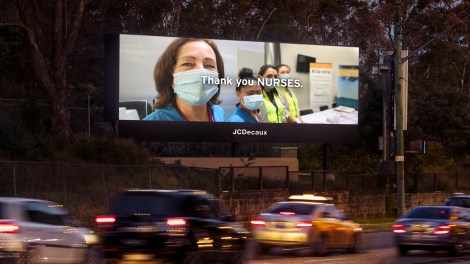 JC Decaux says thank you to essential workers in outdoor campaign
