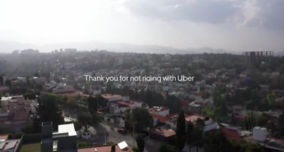 ‘Thank you for not riding’: Uber implores people to stay home
