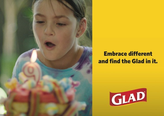 Glad tells consumers to ’embrace’ the positive effects of life in lockdown