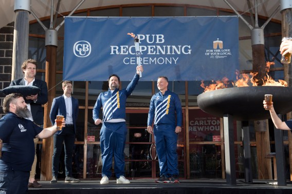 CUB kicks off ‘The Pub Reopening Ceremony’ as venues open again