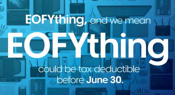 Officeworks returns to wordplay for EOFYthing campaign