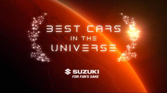 Suzuki names its cars ‘the best in the universe’ in new campaign