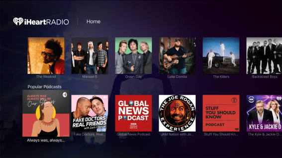 ARN’s iHeartRadio launches on Apple TV