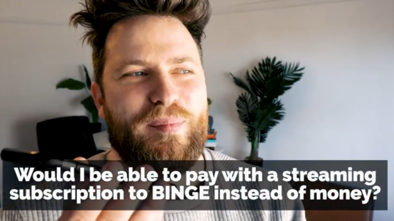 A review Binge for $1.07 an hour