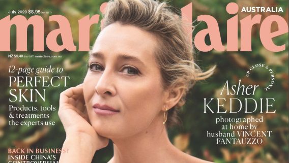 Marie Claire’s Nicky Briger on shooting covers during COVID, moving in with Bauer and the magazine’s 25th birthday