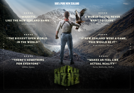 New Zealand is put on display in ‘the perfect vehicle’ of a video game