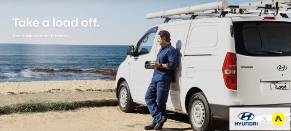 Hyundai offers small businesses $52k advertising packages in Take a Load Off competition