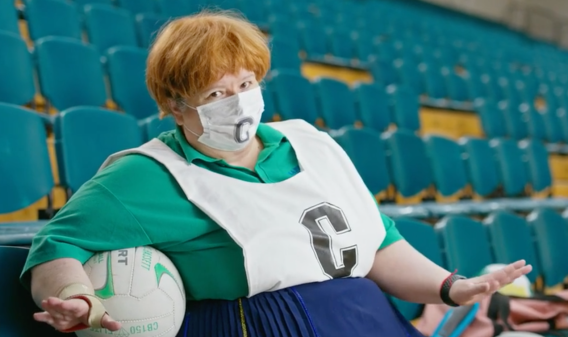 Magda Szubanski’s Sharon Strzelecki appears in controversial COVID-19 campaign from Victorian Government
