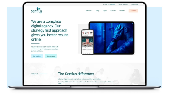 Sentius launches new-look website