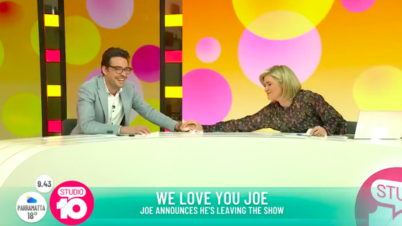 Joe Hildebrand to leave Ten, says he’s giving new-look Studio 10 a ‘chance to breathe’