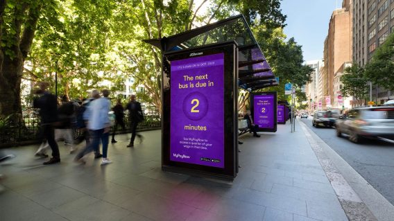 JC Decaux develops live data digital campaign for My Pay Now