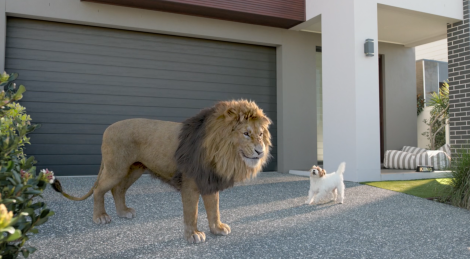 B&D garage doors ‘safer than a lion’ states new Thinkerbell creative