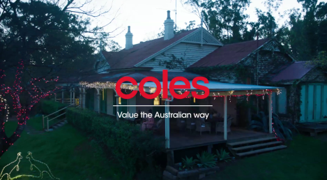 Coles encourages Aussies to spend Christmas at home in seasonal campaign via DDB Australia