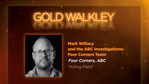 ABC’s Killing Field wins the 2020 Gold Walkley Award