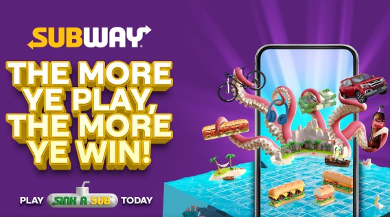 Subway launches ‘Sink A Sub’ gaming experience