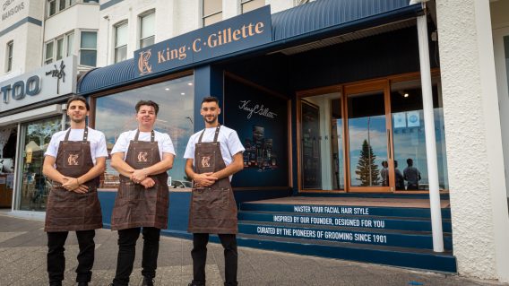 Gillette opens barber shop to mark Movember
