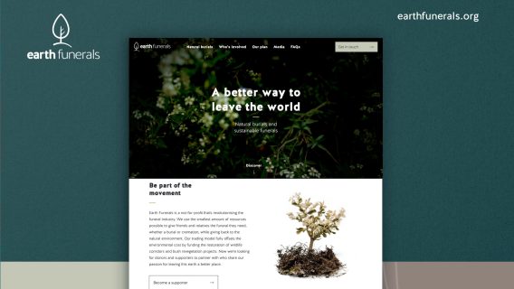 Earth Funerals reveals new brand identity and digital platform