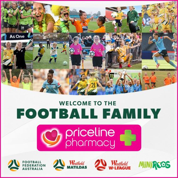 Football Australia (FFA) and Priceline Pharmacy launch new partnership