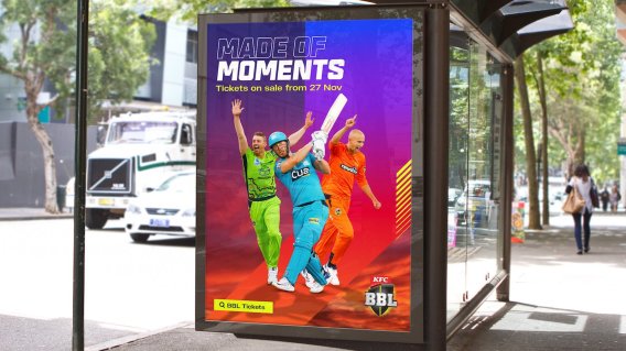 KFC Big Bash League unveils colourful new campaign via Apparent