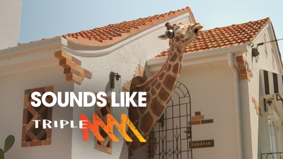 Bruce the giraffe ends lockdown in latest ‘Sounds Like Triple M’ creative