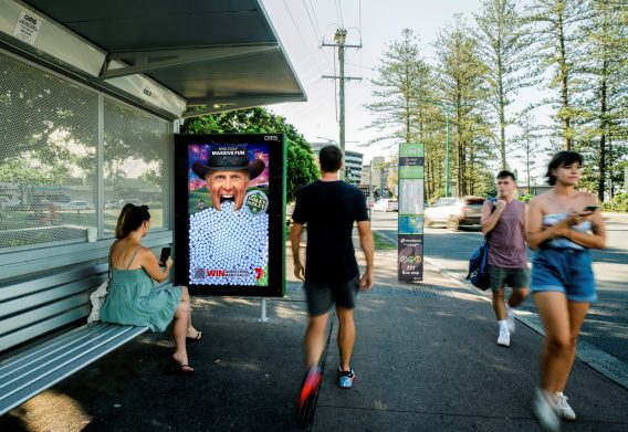 Seven’s Holey Moley promotes chance to win via interactive billboard