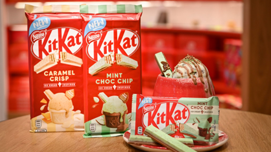 KitKat unveils new flavours