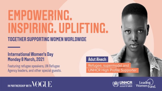 Vogue Australia partners with Australia for UNHCR for International Women’s Day