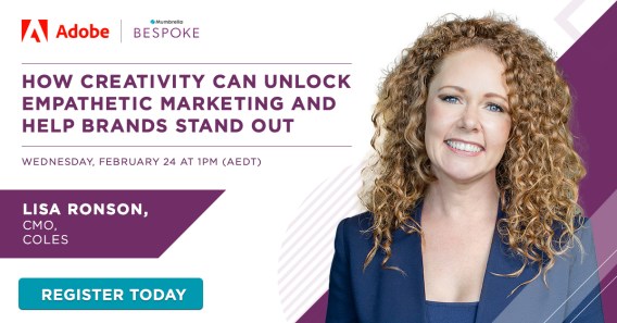 Coles’s CMO Lisa Ronson joins industry webinar on creativity
