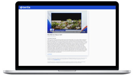 Isentia enhances broadcast monitoring service with AI-driven technology