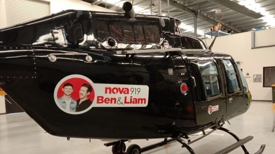 Nova’s Ben & Liam to broadcast from helicopter