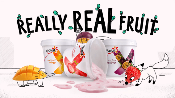 Yoplait lunches fruity characters for new campaign via AJF