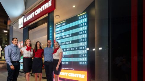 Flight Centre marks 12 months of international border closure with full page ad