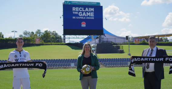 Sydney Swans & Macarthur FC join fight against gambling promotion