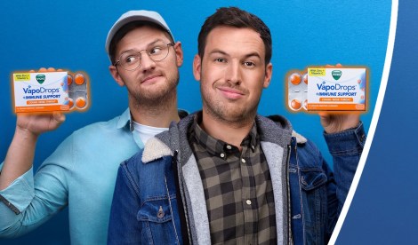 Nova’s Ben and Liam front new Vicks marketing campaign