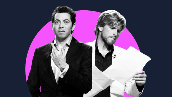 Osher Günsberg and James Mathison launch Idle Australians podcast