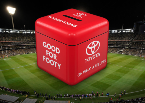 ‘Good, Gooder’: Toyota works to make AFL better with suggestion box