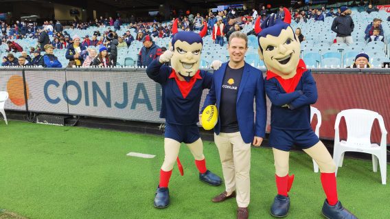 CoinJar scores partnership with Melbourne Demons, in market first sponsorship