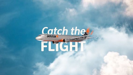 Jetstar to give out hundreds of dollars of in flight vouchers at train stations