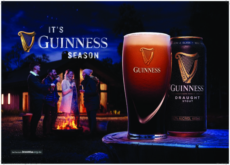 Guinness reclaims winter as its own in latest campaign