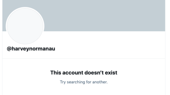 Harvey Norman deletes Twitter account after social media backlash