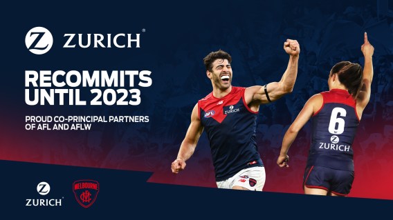 Zurich extends partnership with Melbourne Football Club