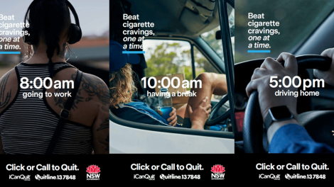 New campaign asks smokers to quit one step at a time