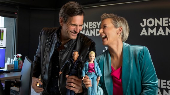Jonesy and Amanda become action figures in WSFM campaign by Emotive