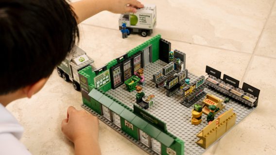 As Coles drops collectibles, Woolies releases 80% recycled Bricks