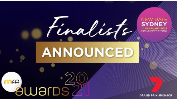 MFA Awards finalists 2021